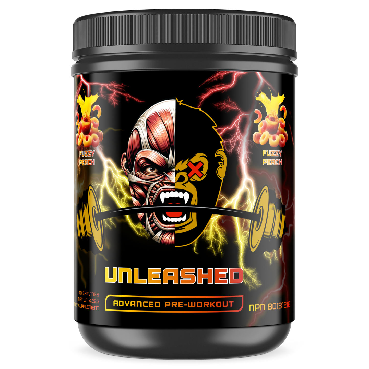 Pre-Workout - UNLEASHED (Fuzzy Peach)