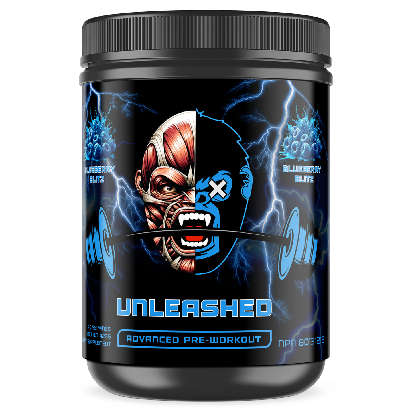 Pre-Workout - UNLEASHED (Blueberry Blitz)