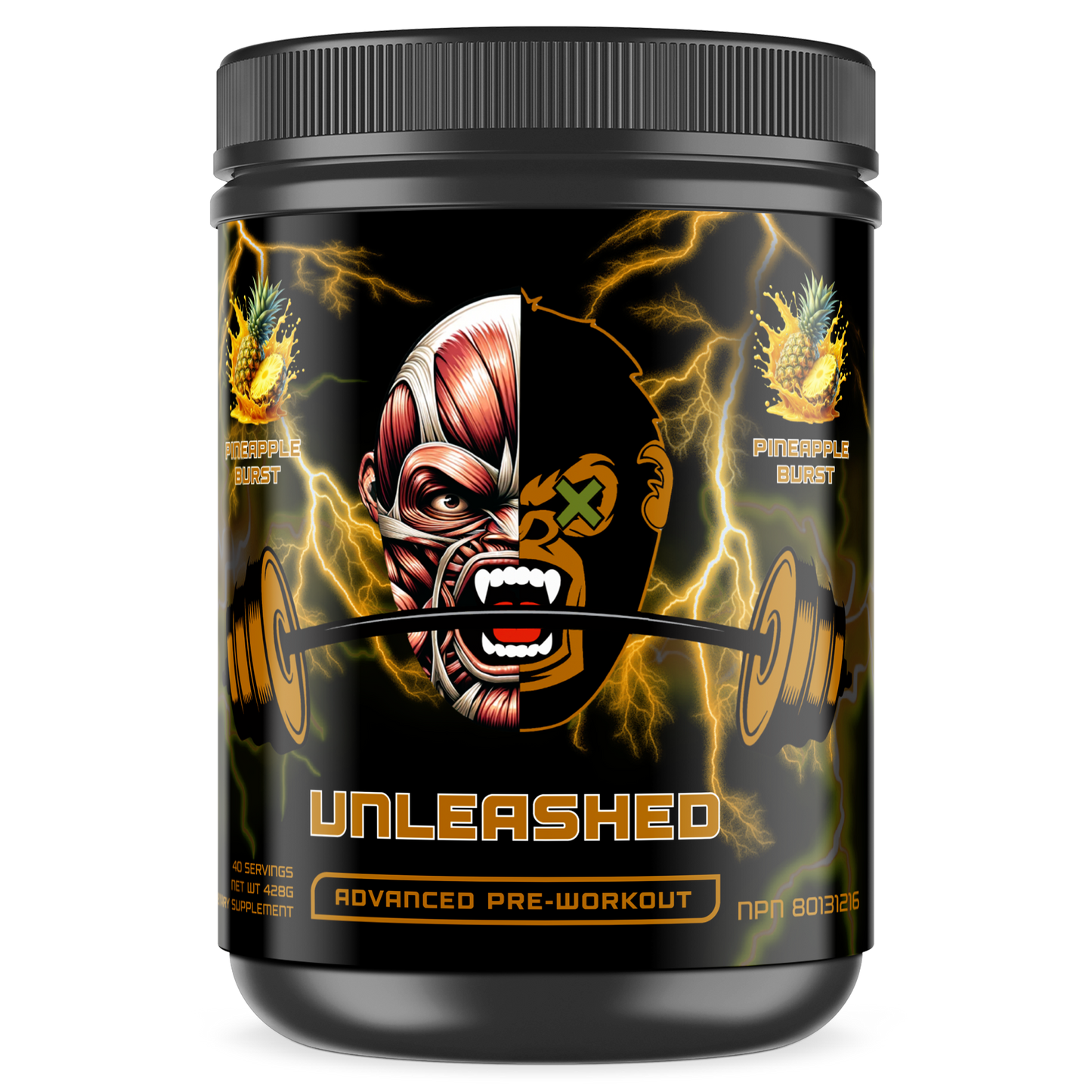 Pre-Workout - UNLEASHED (Pineapple Burst)