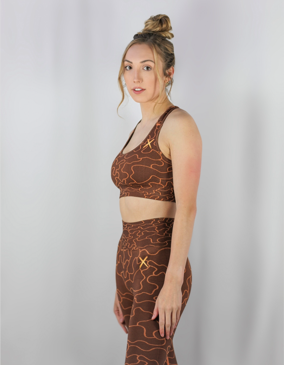 Seamless Camo Sports Bra