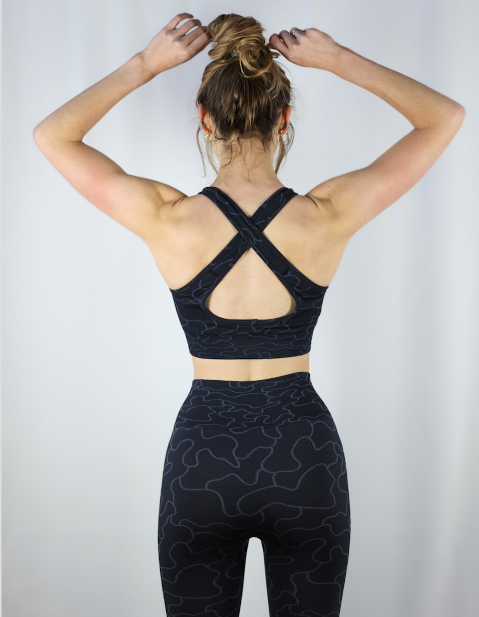 Seamless Camo Sports Bra
