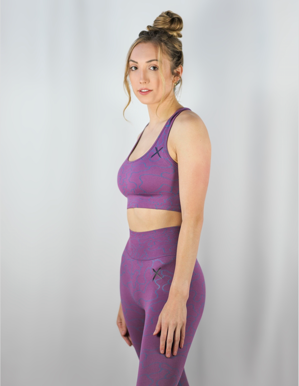 Seamless Camo Sports Bra