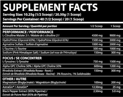 Pre-Workout (Stim-Free) - APE PUMP+ (Fuzzy Peach)