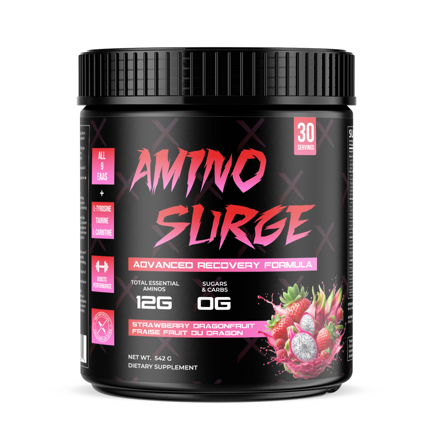 Intra-Workout - AMINO SURGE (Strawberry Dragonfruit)