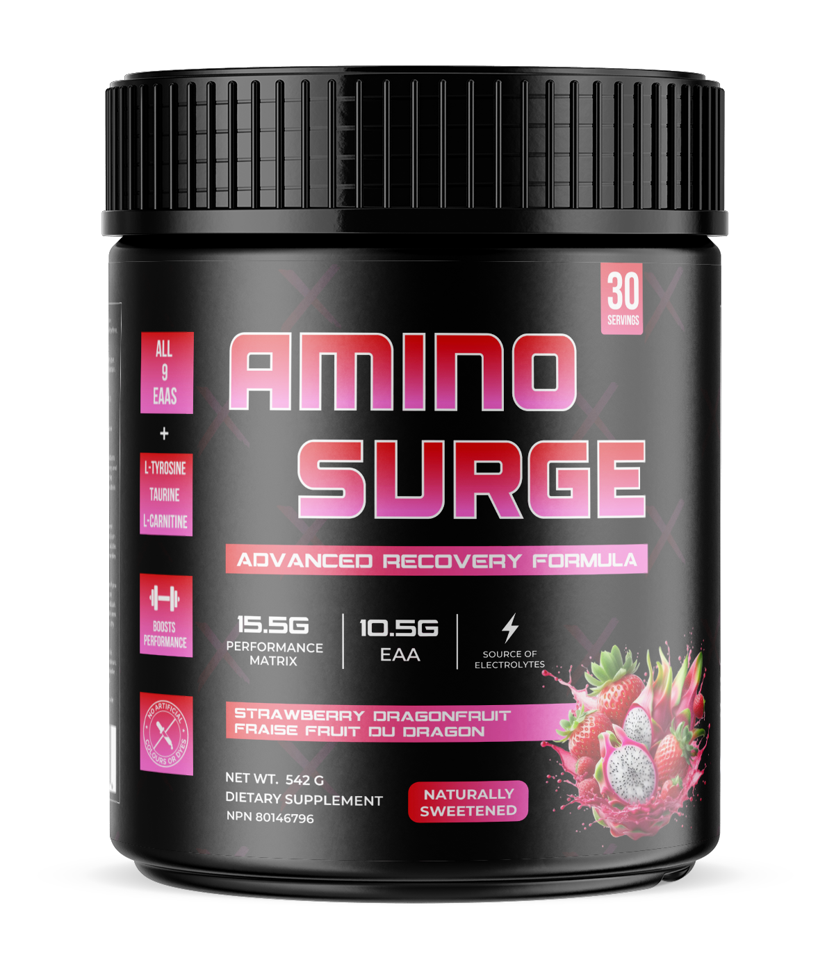 Intra-Workout - AMINO SURGE (Strawberry Dragonfruit)