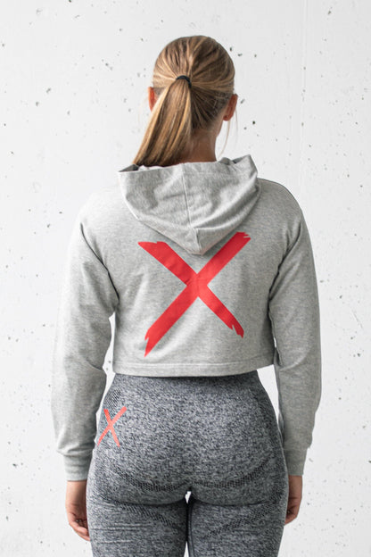 Staple Crop-Top Hoodie - Ape-X Apparel