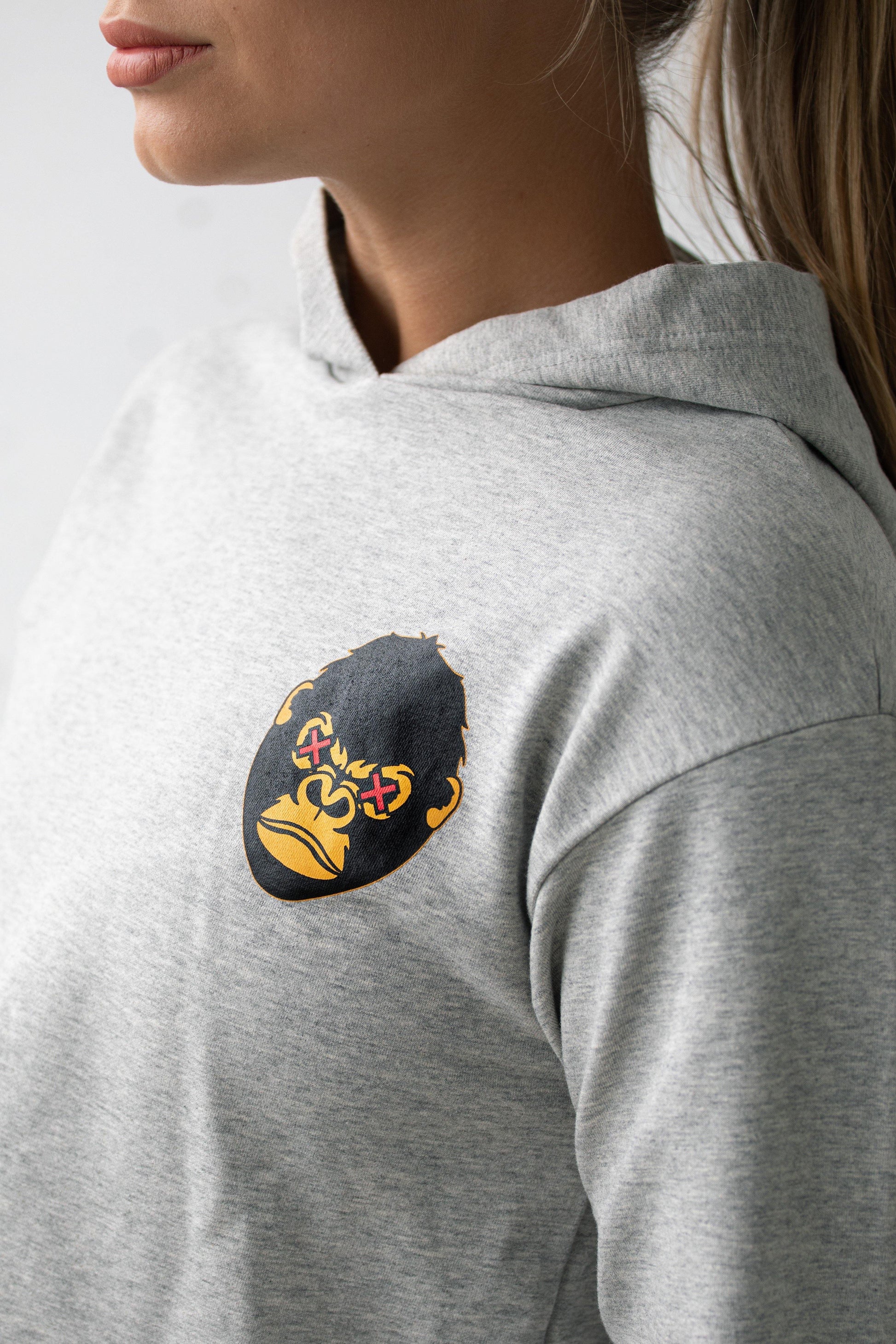 Staple Crop-Top Hoodie - Ape-X Apparel